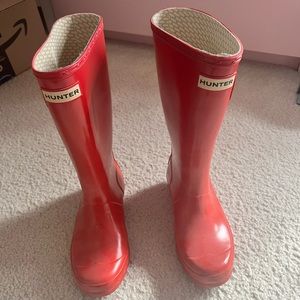 Hunter tall rain boots